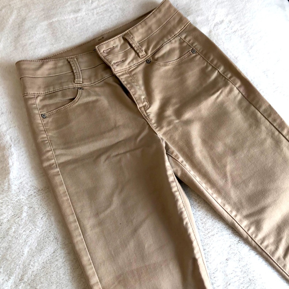 Tinseltown tan skinny jeans, size 3